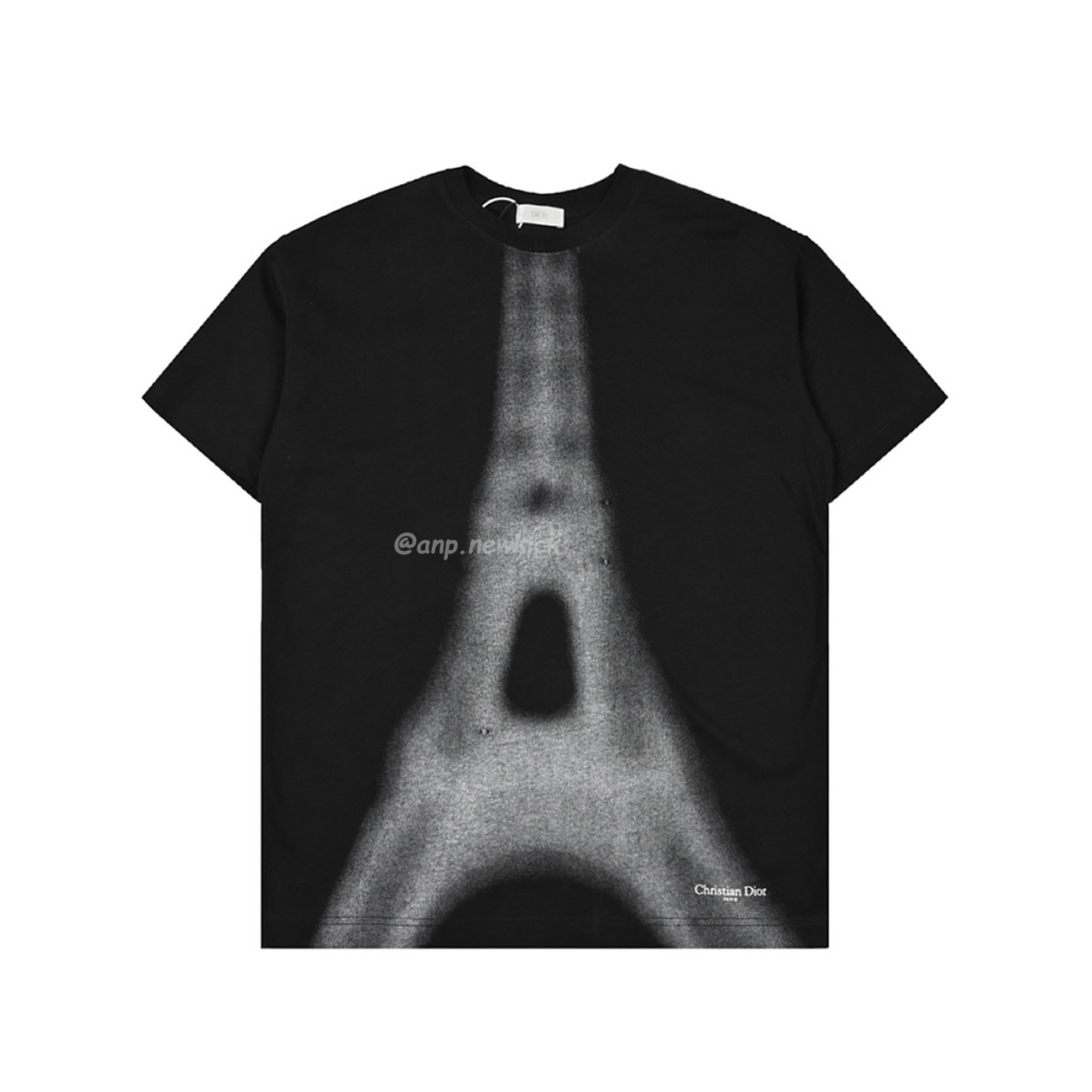 Dior Iron Tower Inkjet Short Sleeved T Shirt (2) - newkick.org